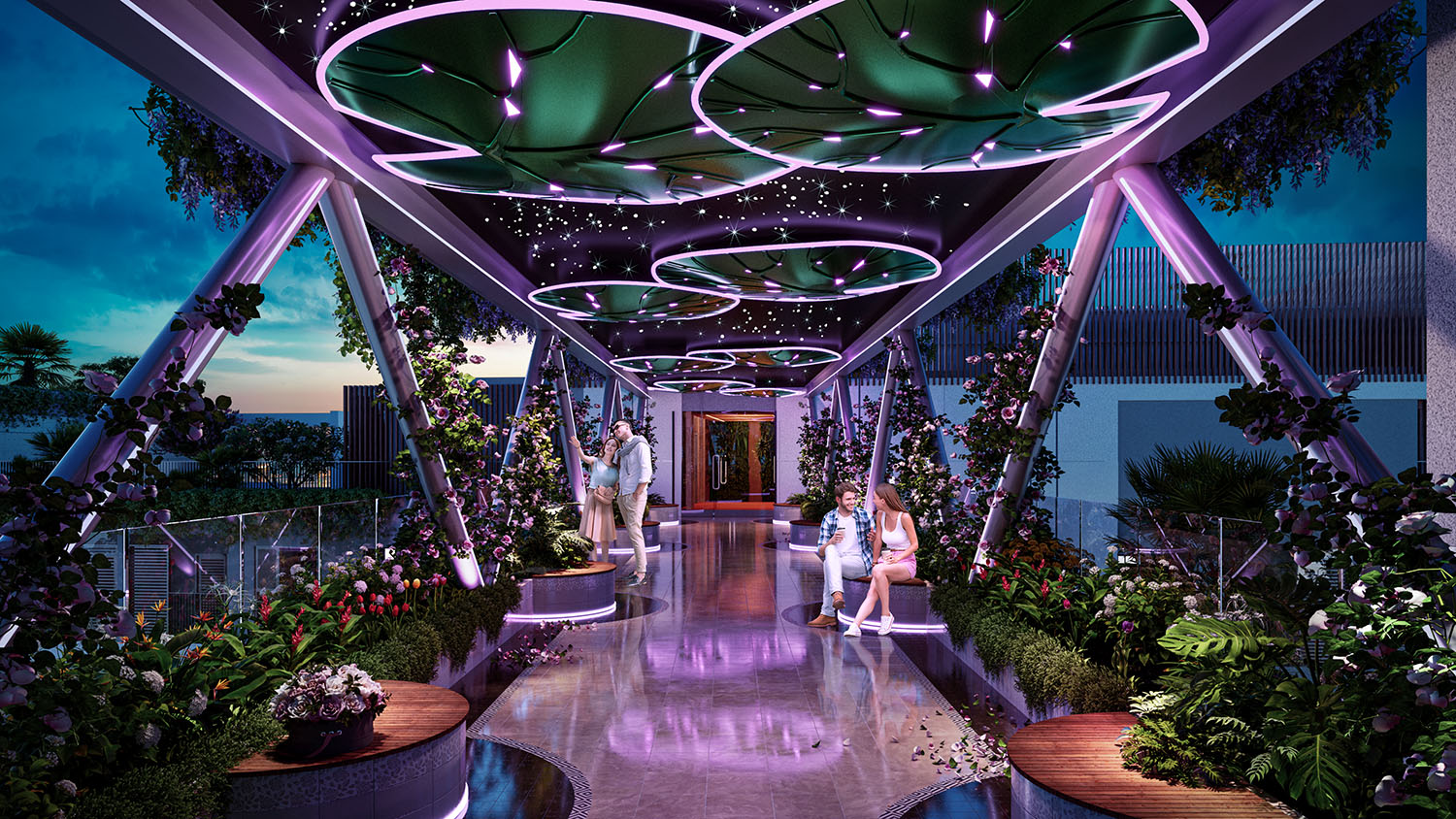 vườn thượng uyển The Emerald Garden View