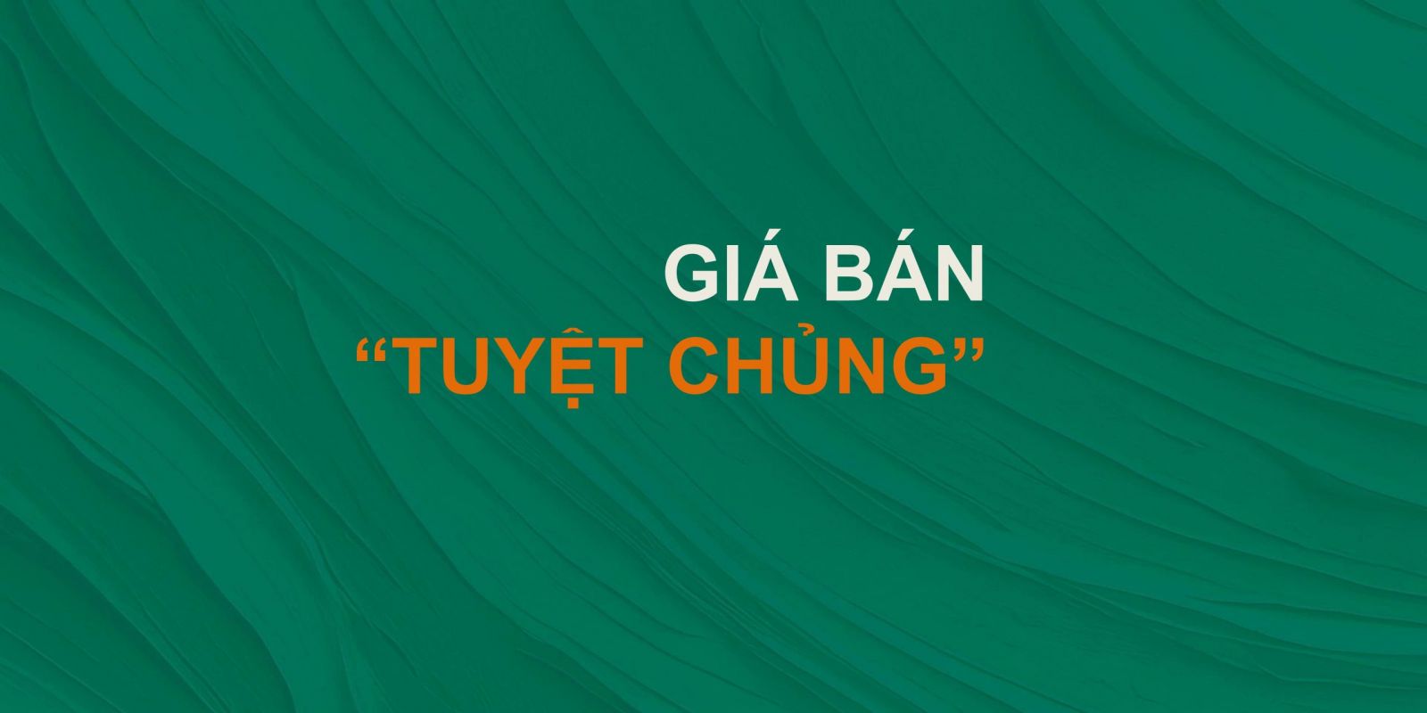 Giá bán tuyệt chủng The Emerald Garden View