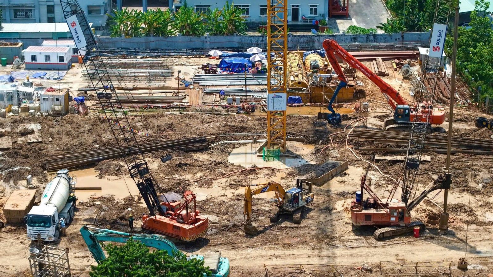 Tiến độ The Emerald Garden View
