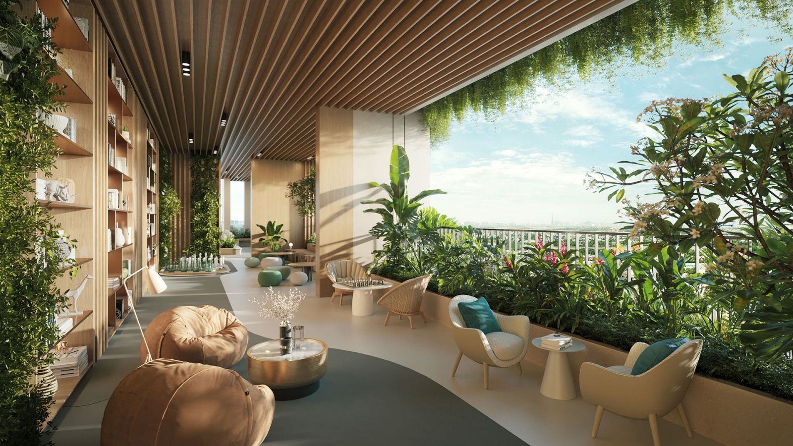 Vườn tri thức - The Emerald Garden View