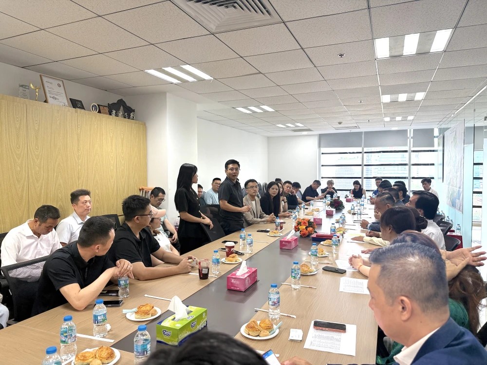 Buổi làm việc giữa HoREA và doanh nghiệp Trung Quốc về đầu tư bất động sản.