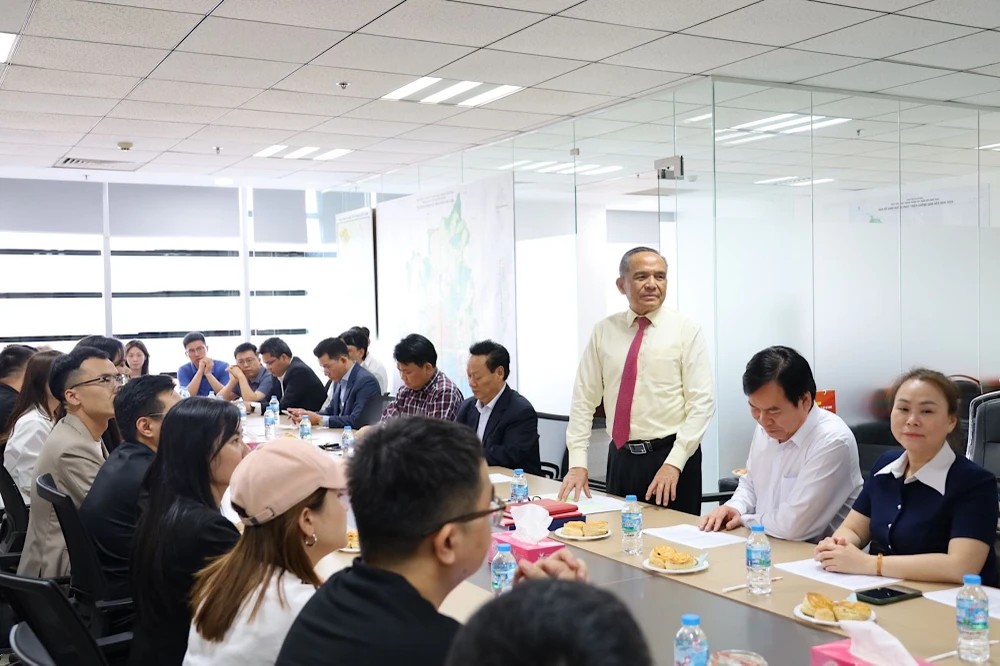Buổi làm việc giữa HoREA và doanh nghiệp Trung Quốc về đầu tư bất động sản.