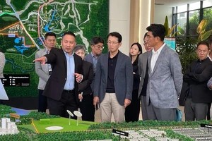Buổi làm việc giữa HoREA và doanh nghiệp Trung Quốc về đầu tư bất động sản.