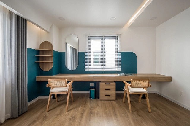 Căn nhà phố tại Cà Mau với thiết kế hiện đại và nội thất sang trọng.