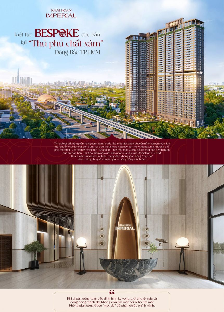 Khải Hoàn Imperial - Biểu tượng sống đẳng cấp tại Đông Bắc TP.HCM