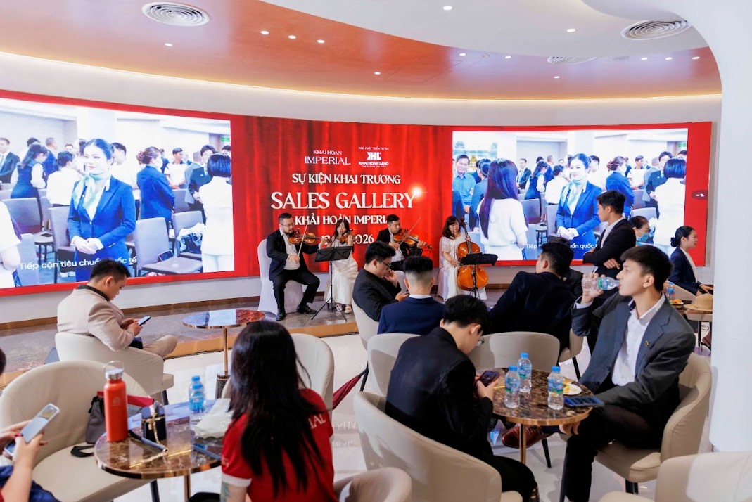 Lễ khai trương Sales Gallery Khải Hoàn Imperial tại Quốc lộ 13, đánh dấu bước đột phá mới