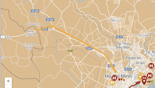 Hình ảnh mô tả khởi động dự án cao tốc TPHCM - Mộc Bài, mang lại bước phát triển mới cho khu vực.