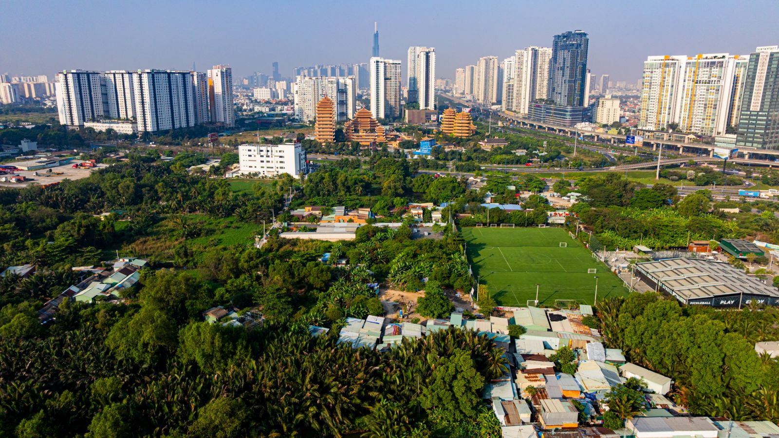 Phối cảnh dự án siêu đô thị của Sun Group tại TP.HCM.