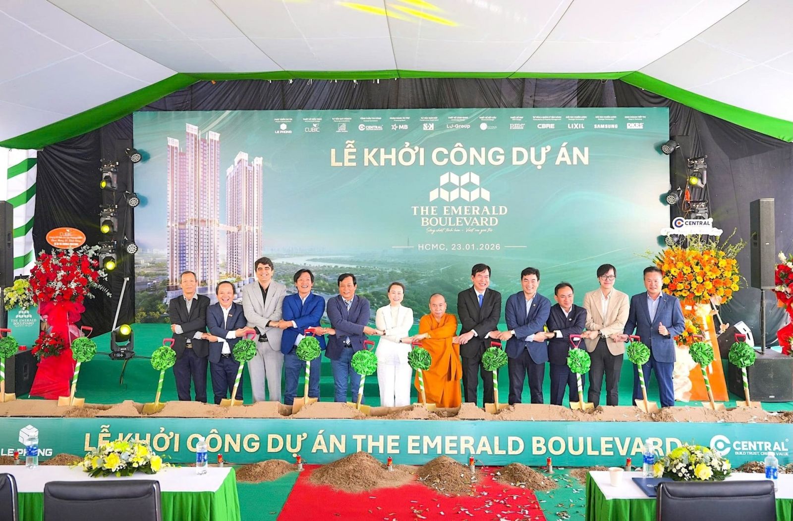 The Emerald Boulevard - Dự án khu căn hộ cao cấp của Lê Phong Group tại trung tâm thành phố.