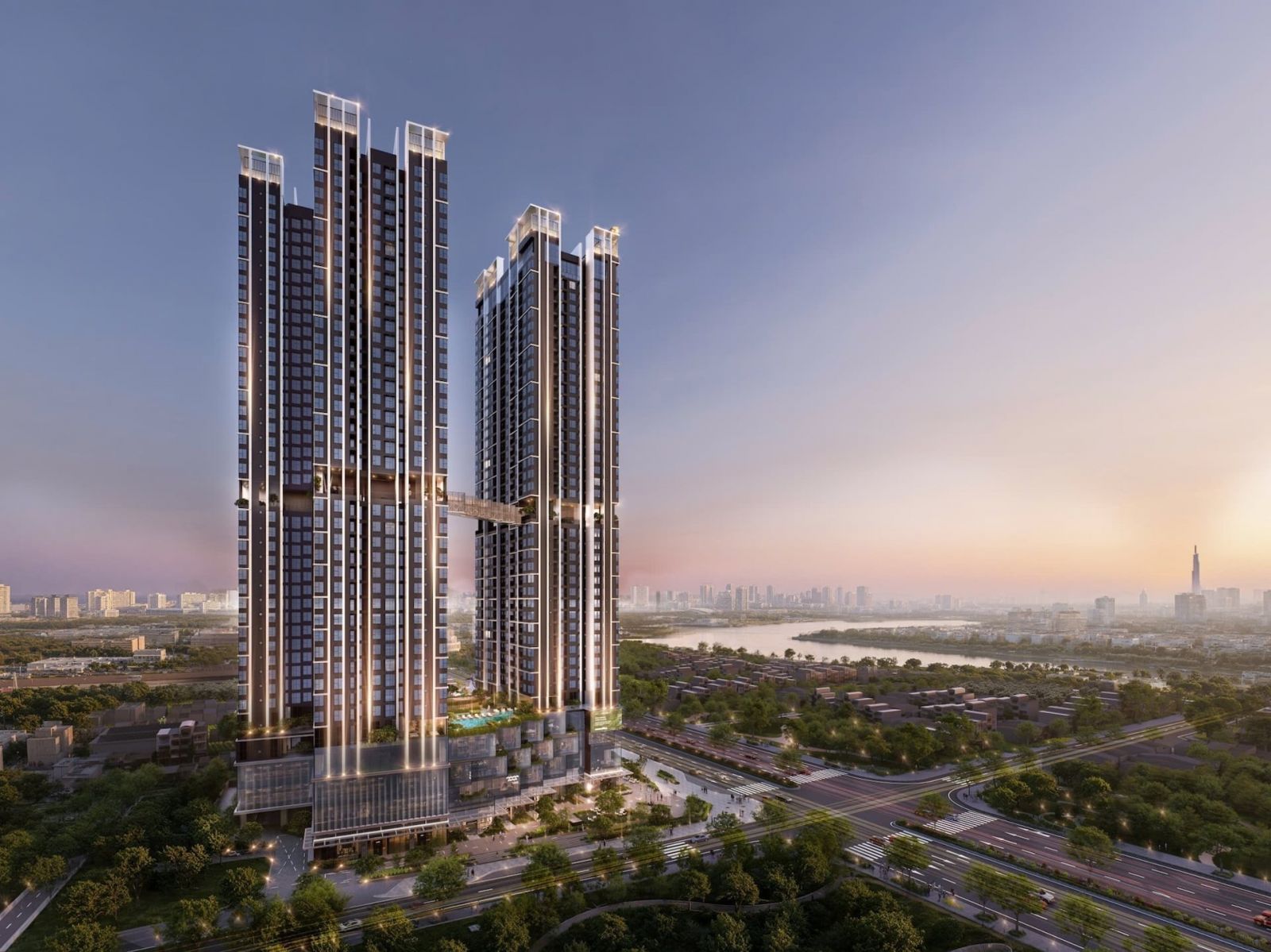 The Emerald Boulevard - Dự án khu căn hộ cao cấp của Lê Phong Group tại trung tâm thành phố.