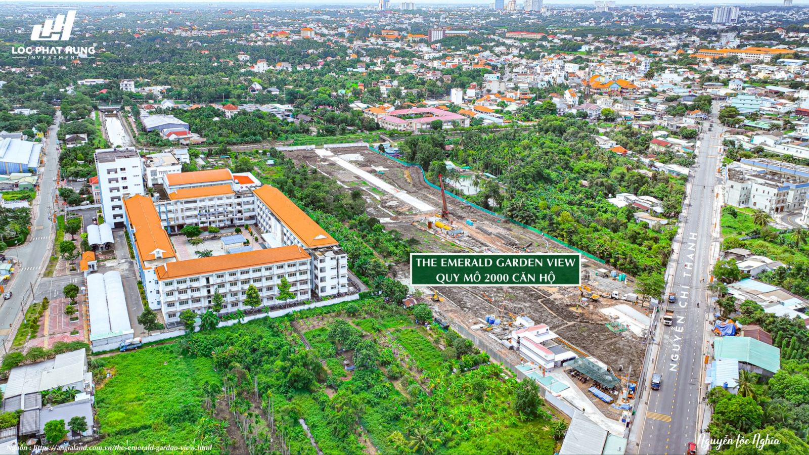 Tiến độ dự án The Emerald Garden View