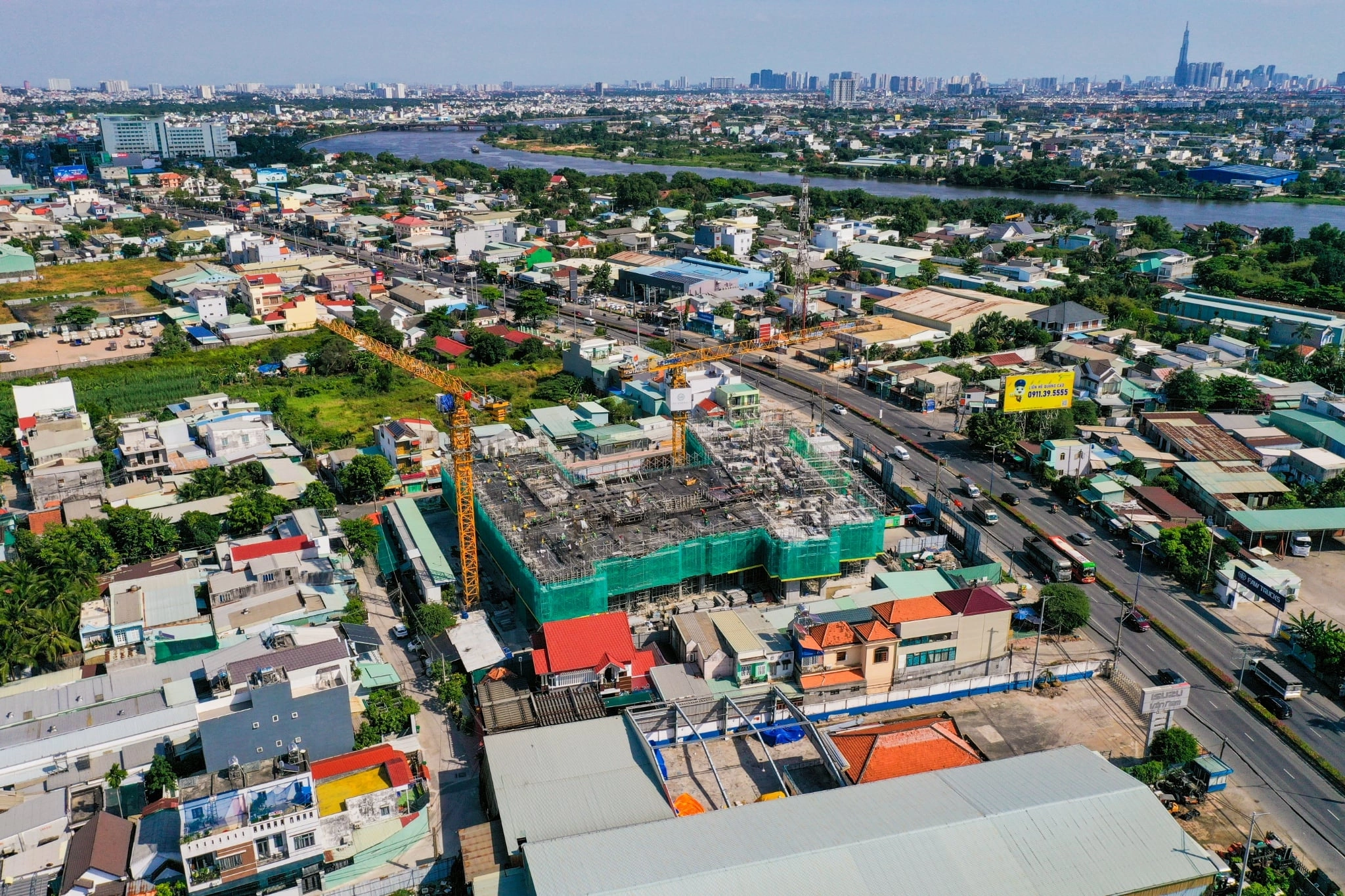 Các căn hộ giá tầm trung ở Bình Dương có dấu hiệu tăng