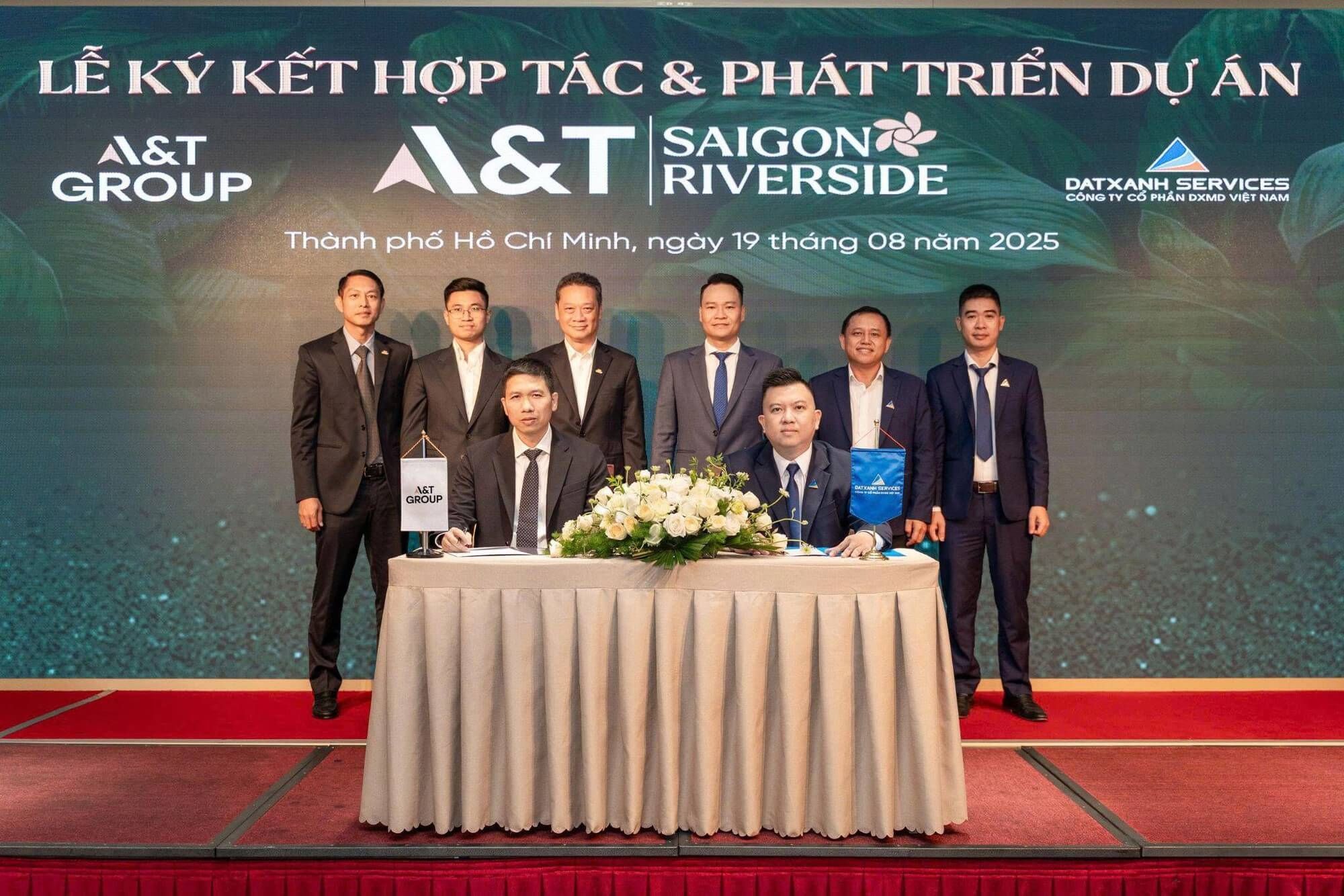 A&T SaiGon Riverside: A&T Group & DXMD Vietnam ký kết hợp tác phát triển dự án căn hộ nghỉ dưỡng bên sông Sài Gòn