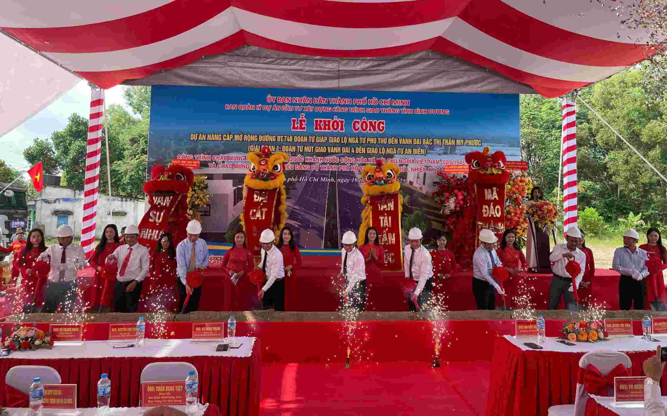 Khởi công tuyến đường kết nối Vành đai 4 TPHCM với vốn đầu tư hơn 3.143 tỉ đồng