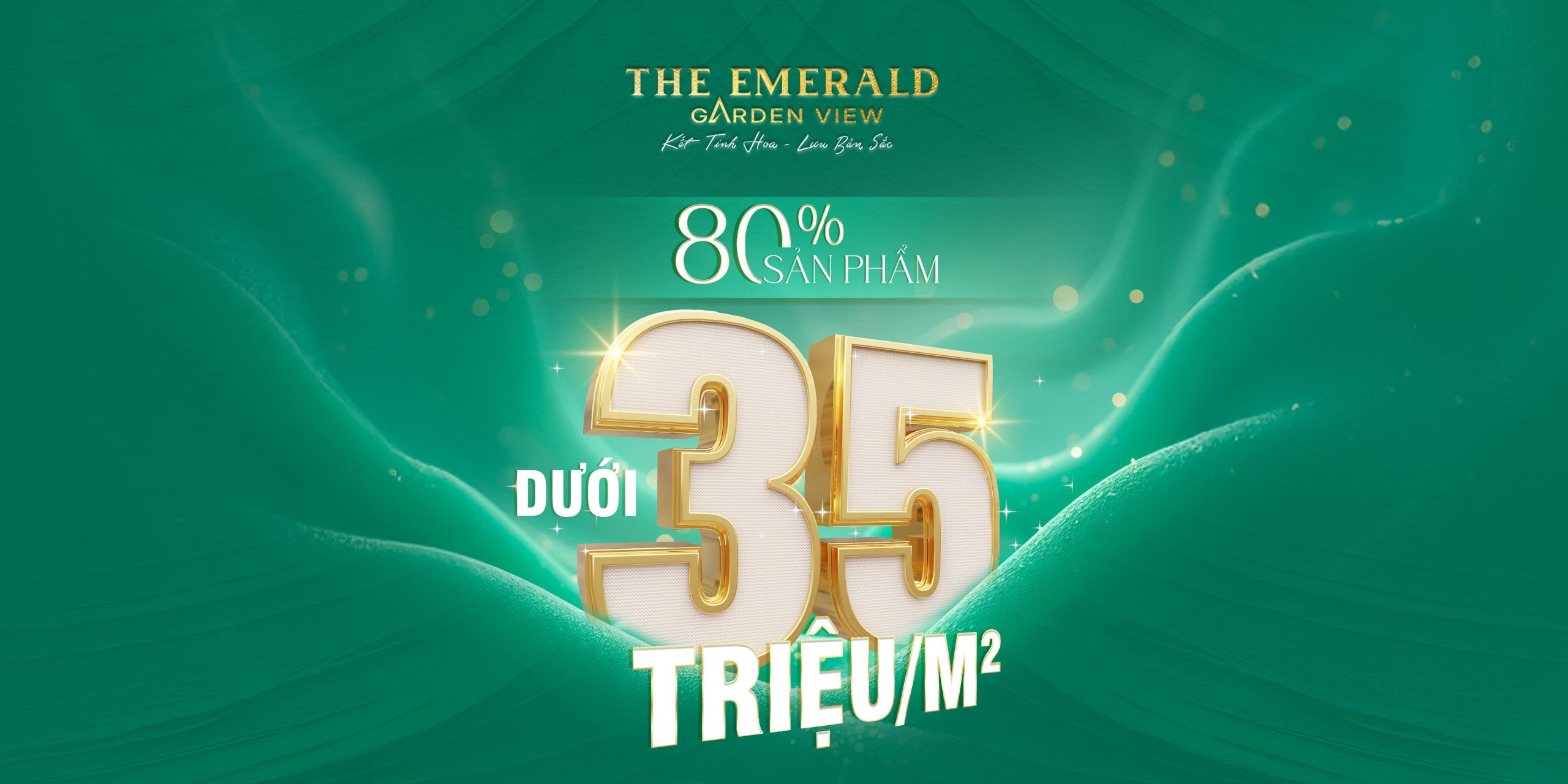 Cơ Hội Vàng: 80% Sản Phẩm Dự Án The Emerald Garden View Giá Chưa Đến 35 Triệu/m² – Liên Hệ BRE Ngay