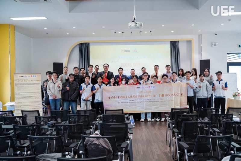 UEFers mở rộng tư duy nghề nghiệp bất động sản qua hành trình trải nghiệm thực tế tại Bcons City