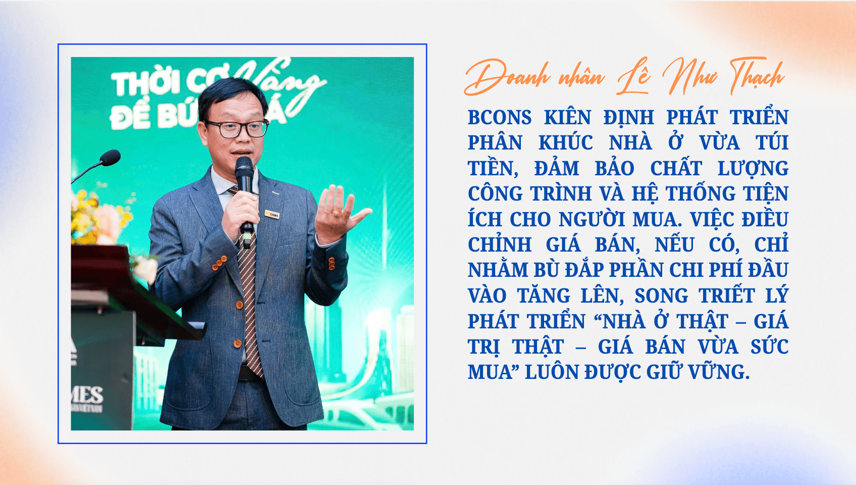 Bcons và hành trình tạo lập niềm tin từ triết lý “nhà ở thật – giá trị thật”