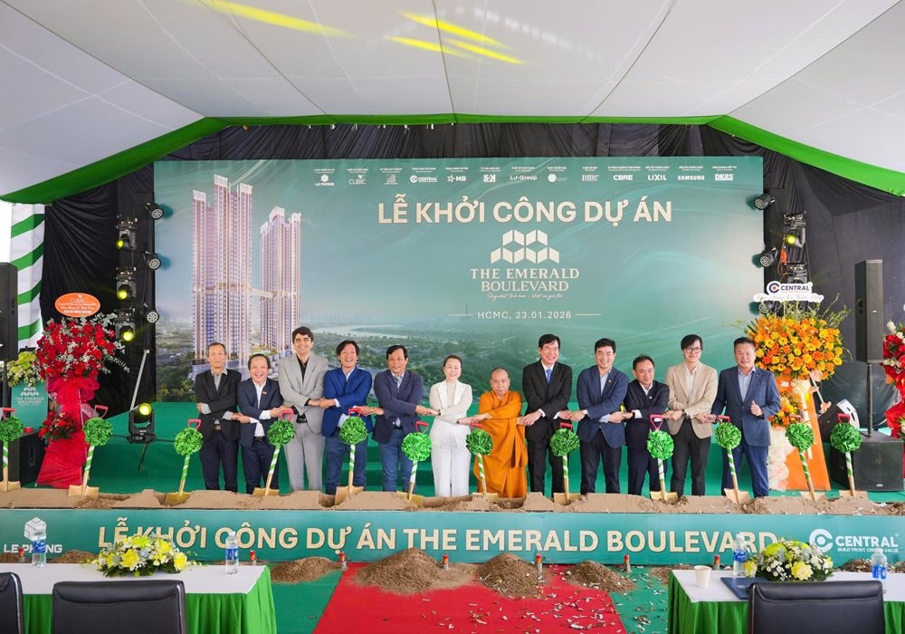 Chính thức khởi công The Emerald Boulevard – Dấu mốc mở đầu chu kỳ phát triển mới năm 2026