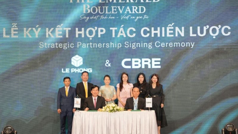 Lê Phong Group Ký Kết Hợp Tác Chiến Lược Triển Khai Dự Án The Emerald Boulevard
