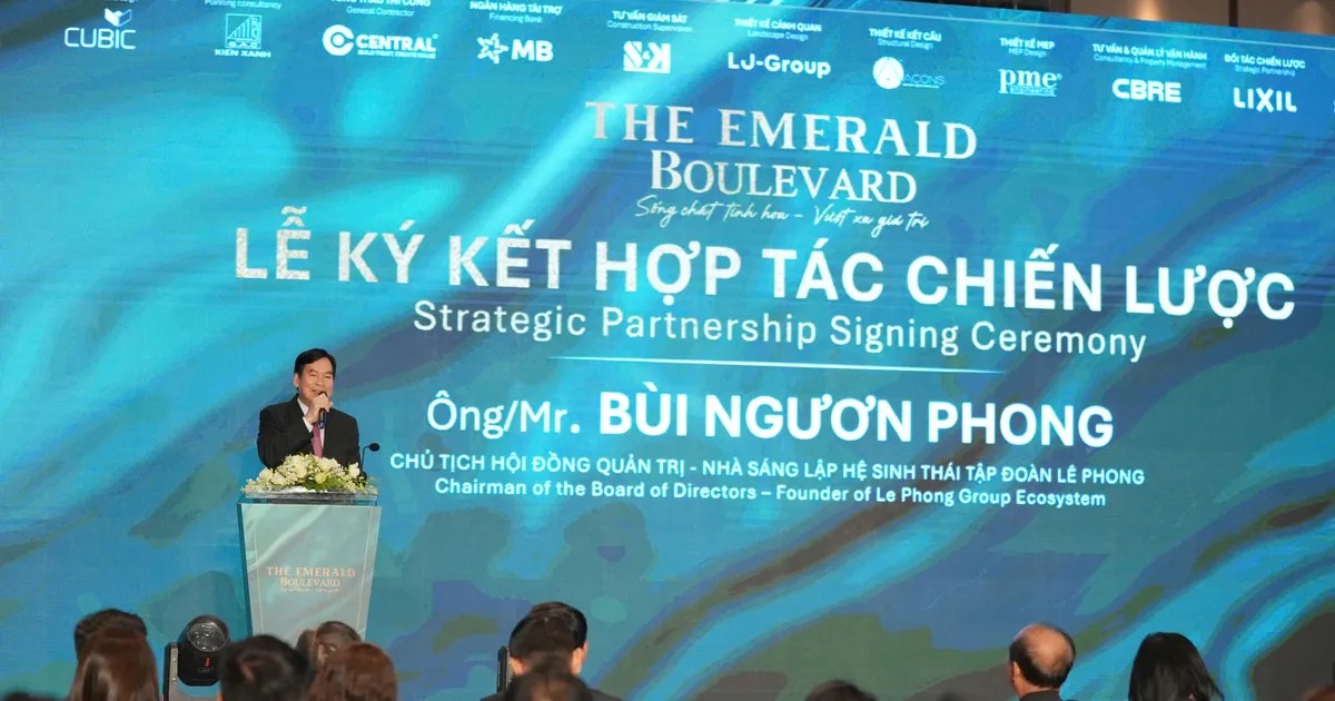 Lê Phong Group Hợp Tác Phát Triển Dự Án The Emerald Boulevard