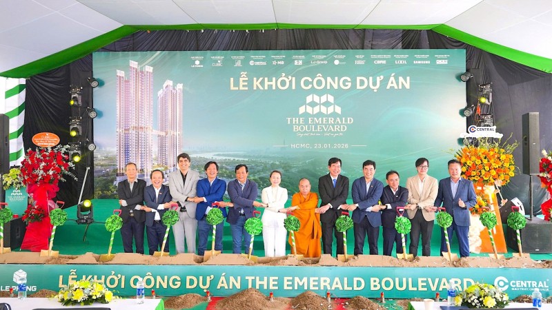 Lê Phong Group Khởi Động Dự Án Khu Căn Hộ Cao Cấp The Emerald Boulevard
