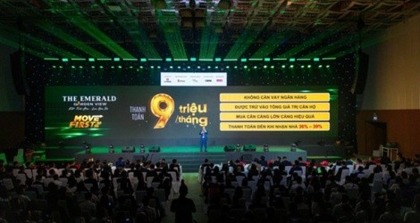 The Emerald Garden View công bố chính sách mua nhà với hình thức thanh toán cố định 9 triệu đồng/tháng, không cần vay