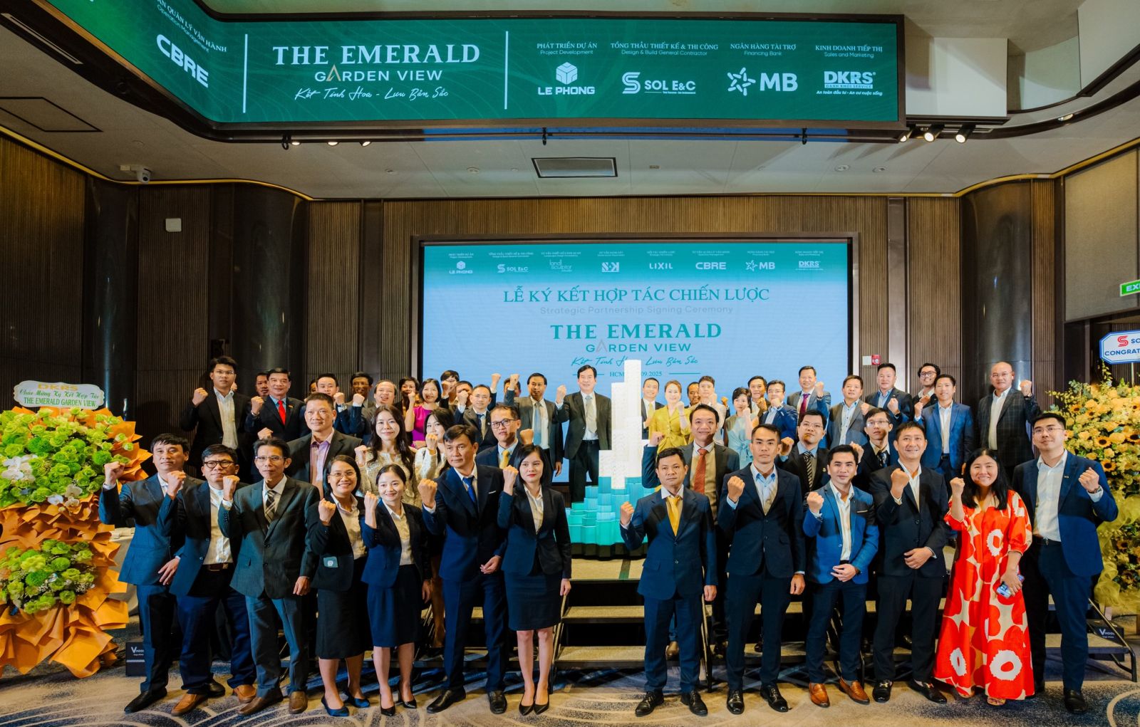 Lễ ký kết hợp tác The Emerald Garden View