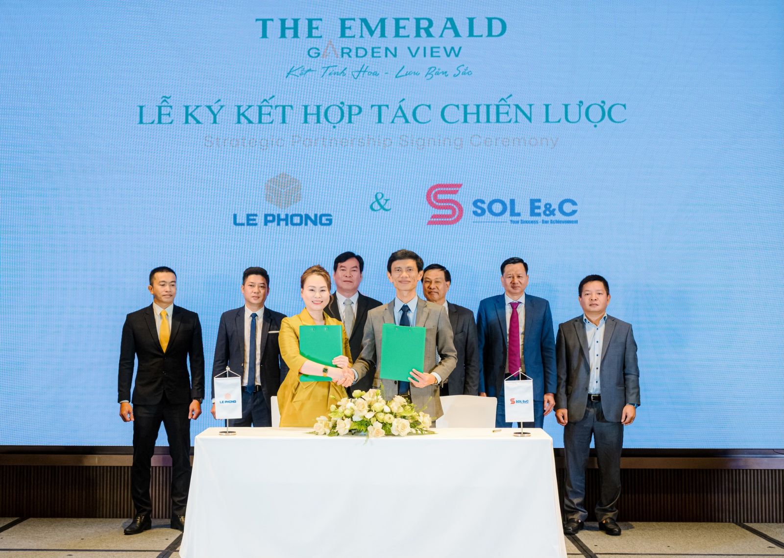 The Emerald Garden View ký kết hợp tác