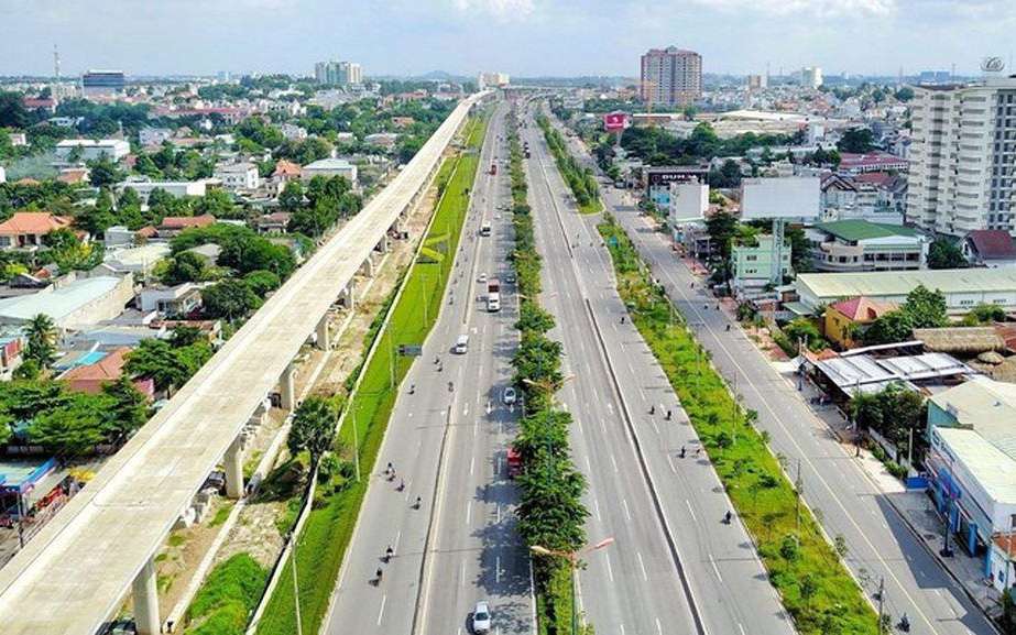 Toà tháp căn hộ tại TP.HCM